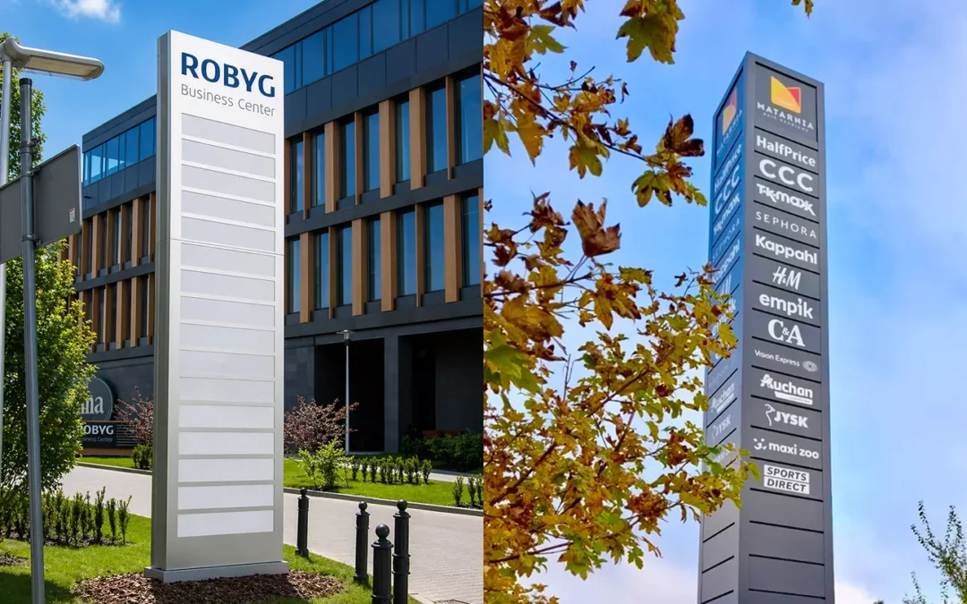Co to jest pylon reklamowy? Definicja, rodzaje i zastosowanie w praktyce