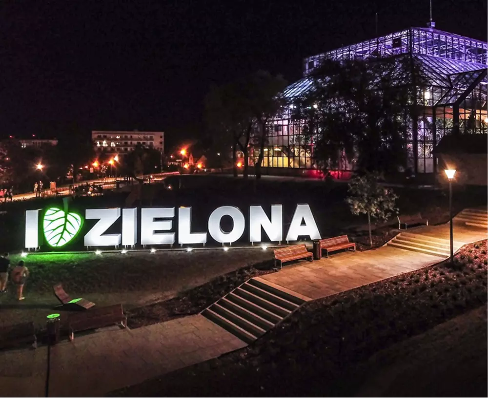 Zielona Góra - Napis 3D Zielona Góra - Napis 3D