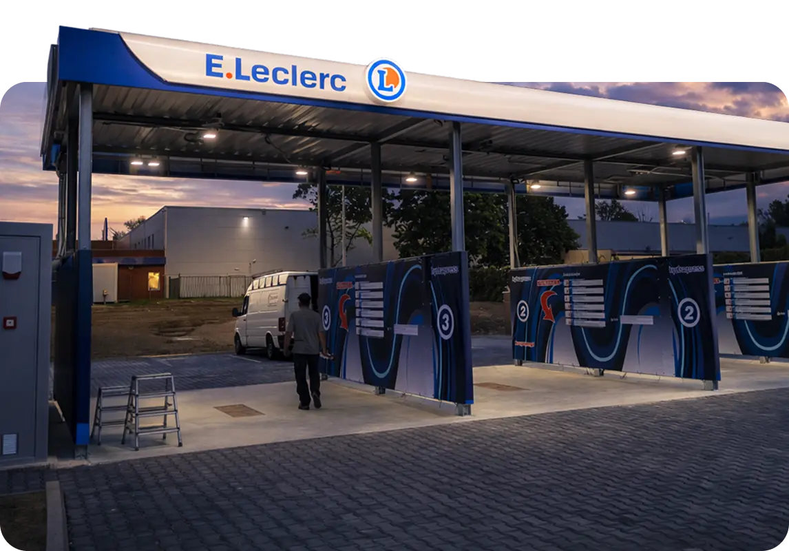 Myjnia samochodowa ELeclerc Myjnia samochodowa ELeclerc